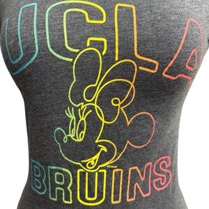 Blue 84 Disney UCLA Bruins Rainbow Minnie Mouse Graphic T-Shirt